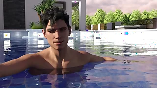 Summer Vacation #08 - Jerking Fabian deficient keep